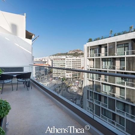 Athensthea Alpha Luxury Penthouse Apt In Omonia Zewnętrze zdjęcie