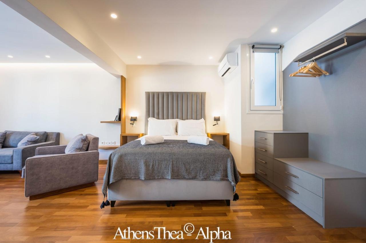 Apartament Athensthea Alpha Luxury Penthouse Apt In Omonia Zewnętrze zdjęcie