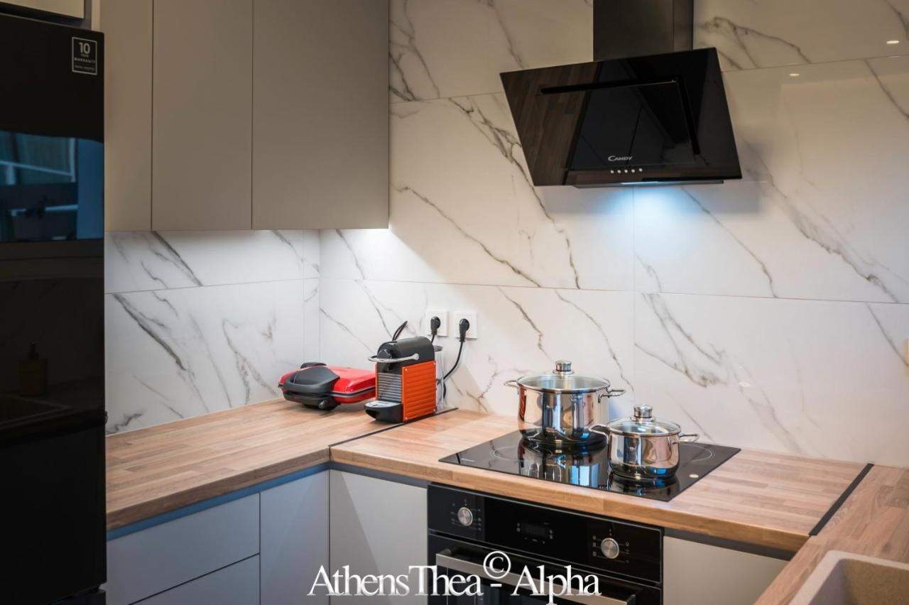 Apartament Athensthea Alpha Luxury Penthouse Apt In Omonia Zewnętrze zdjęcie