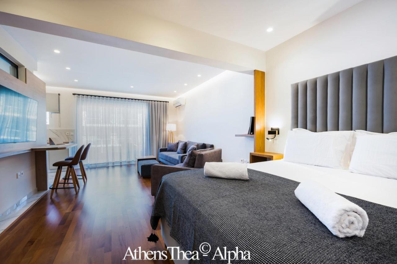 Apartament Athensthea Alpha Luxury Penthouse Apt In Omonia Zewnętrze zdjęcie