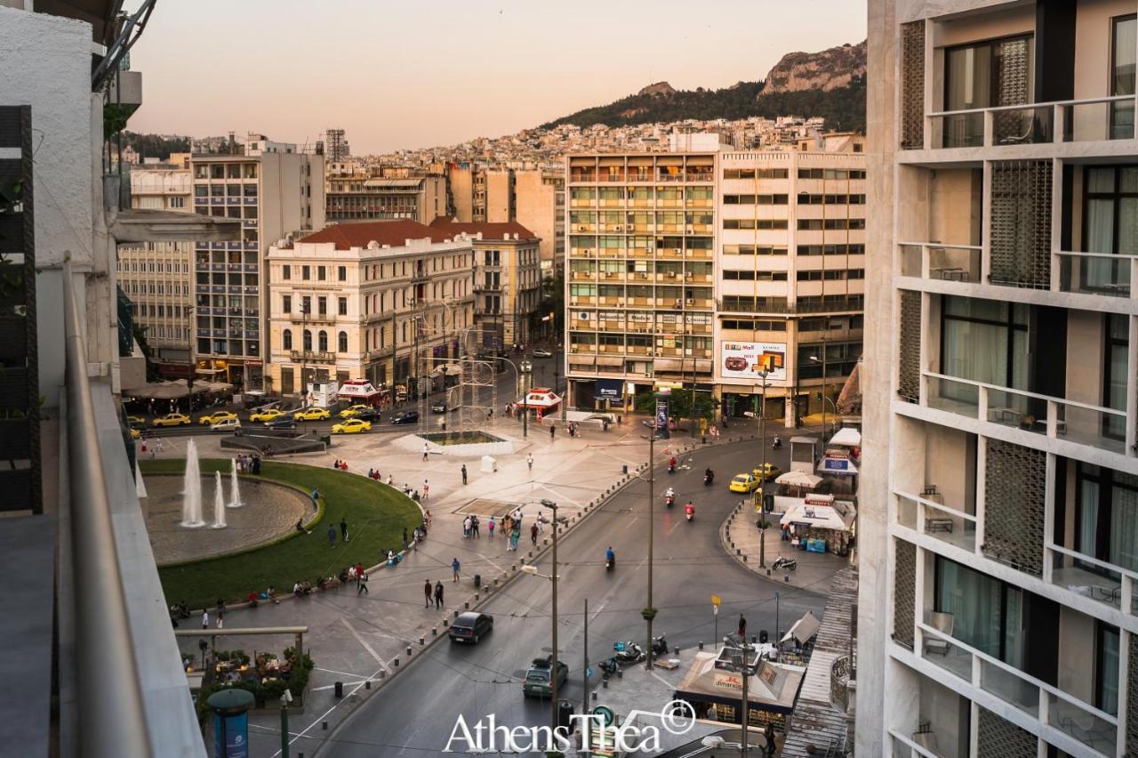 Athensthea Alpha Luxury Penthouse Apt In Omonia Zewnętrze zdjęcie