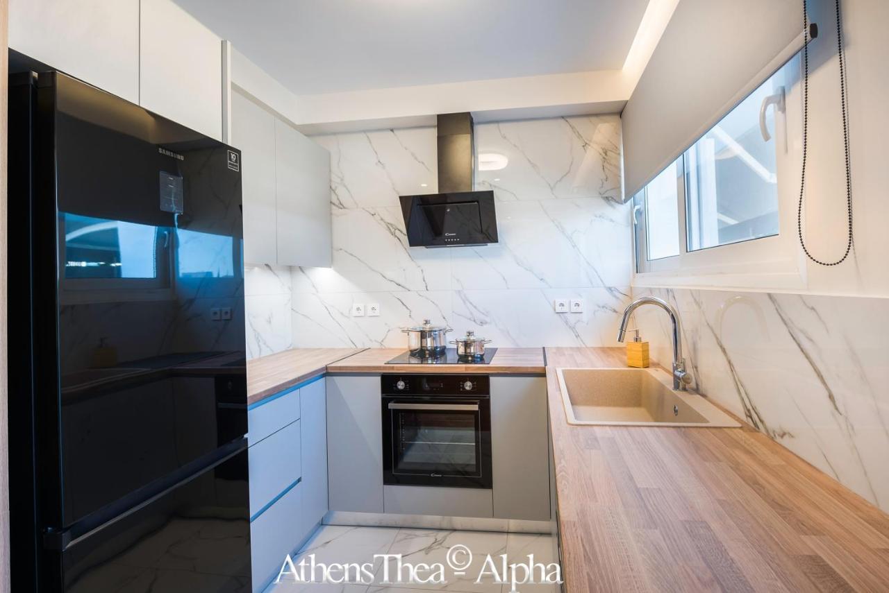 Apartament Athensthea Alpha Luxury Penthouse Apt In Omonia Zewnętrze zdjęcie